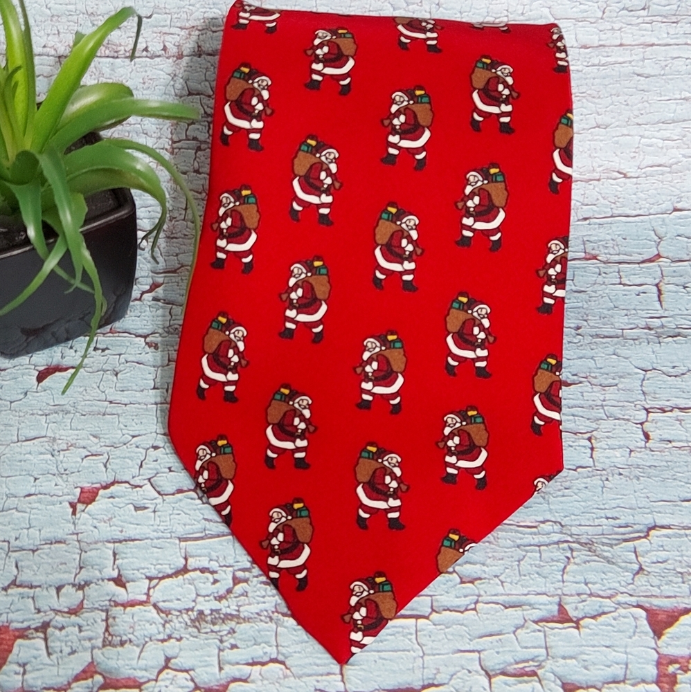 Noel Santa Silk Tie